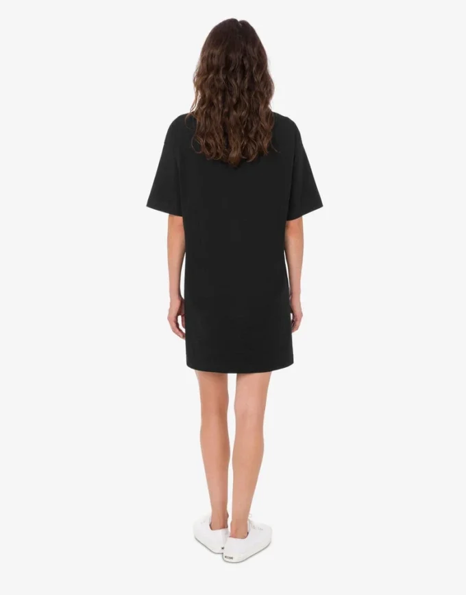 Vestido de jersey de algodón orgánico Goose