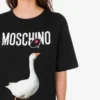 Vestido de jersey de algodón orgánico Goose