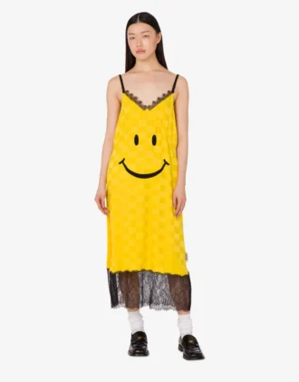 Vestido de mezcla de seda Smiley®