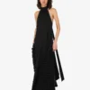 Vestido de popelín de algodón bordado
