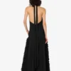 Vestido de popelín de algodón bordado
