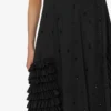 Vestido de popelín de algodón bordado