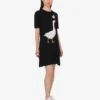 Vestido de punto de algodón Goose