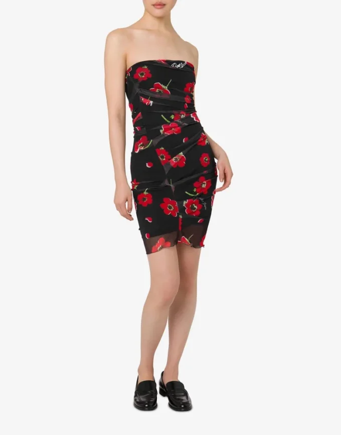 Vestido de tul estampado Vestido de tul estampado