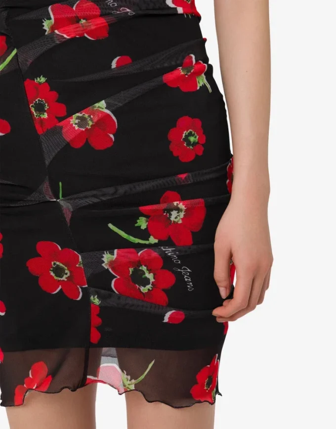 Vestido de tul estampado Vestido de tul estampado