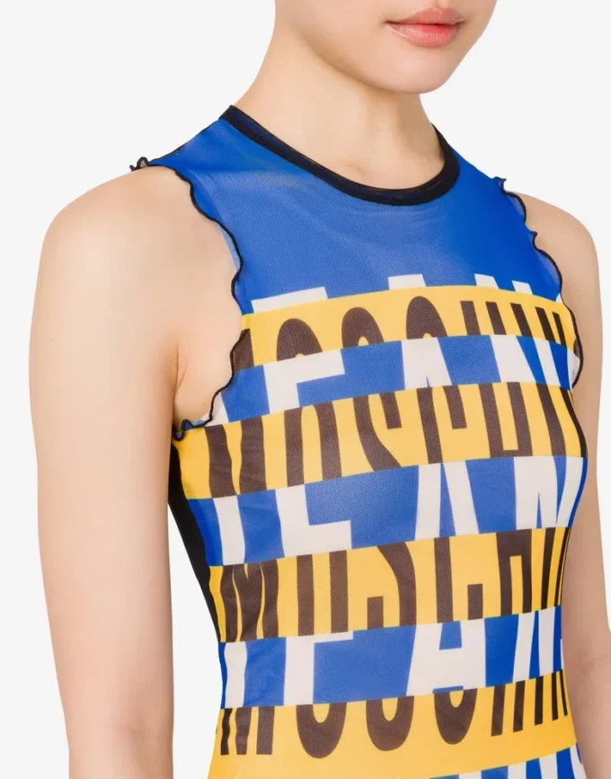Vestido de tul estampado Vestido de tul estampado