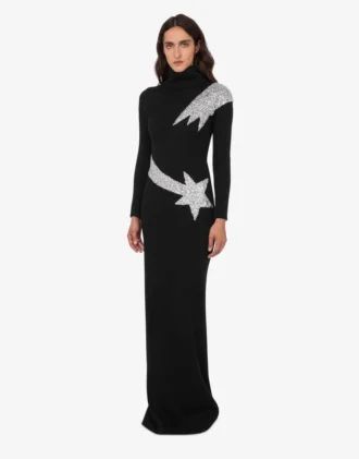 Vestido decorado de mezcla de algodón
