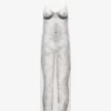 Vestido estampado de crepé
