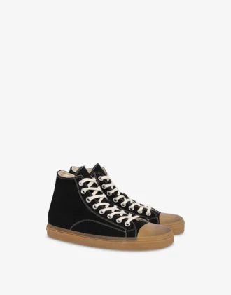 Zapatillas altas de lona