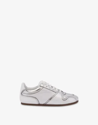Zapatillas con efecto espejo