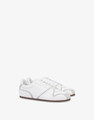 Zapatillas de piel de becerro y ante