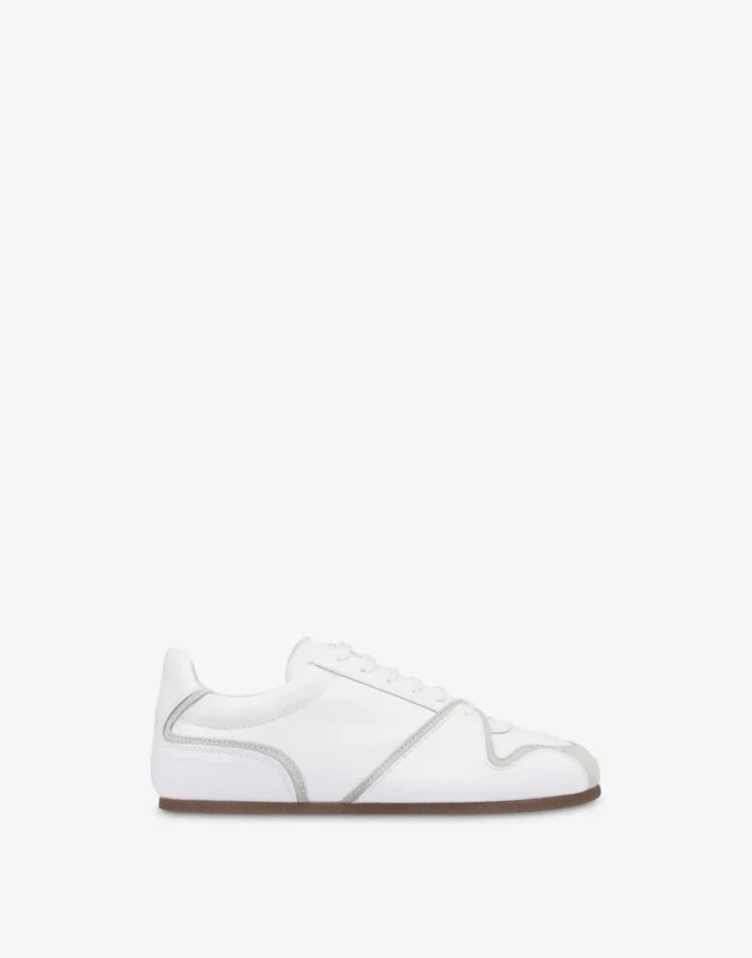 Zapatillas de piel de becerro y ante