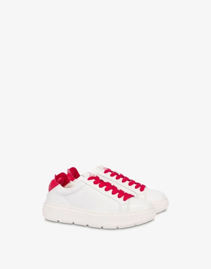 Zapatillas de piel napa y piel de cordero Zapatillas de piel napa y piel de cordero