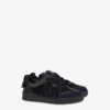 Zapatillas deportivas de malla, piel de becerro y ante Zapatillas deportivas de malla, piel de becerro y ante