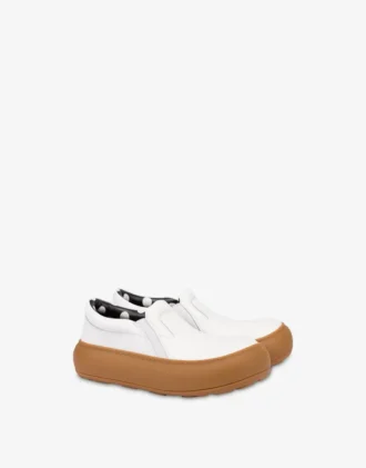 Zapatillas sin cordones de piel de becerro Zapatillas sin cordones de piel de becerro