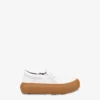 Zapatillas sin cordones de piel de becerro