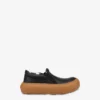 Zapatillas sin cordones de piel de becerro