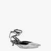 Zapatos de salón con efecto espejo