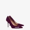 Zapatos de salón con logotipo de neopreno y goma