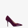 Zapatos de salón con logotipo de neopreno y goma