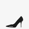 Zapatos de salón con logotipo de neopreno y goma