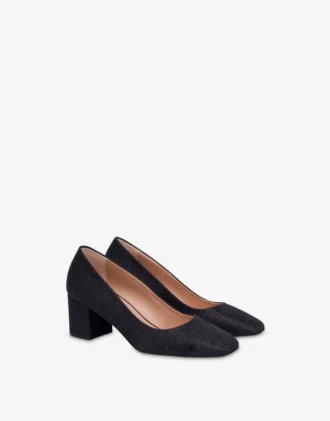 Zapatos de salón con purpurina