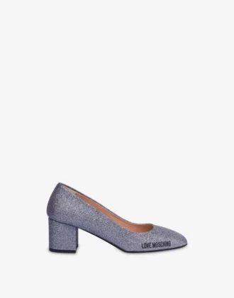 Zapatos de salón con purpurina