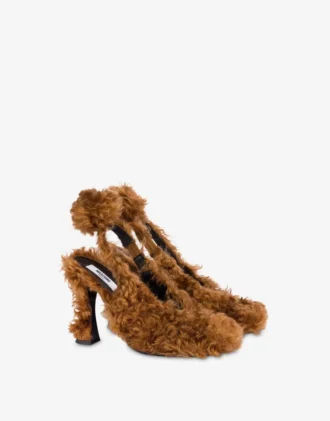 Zapatos de salón de mohair
