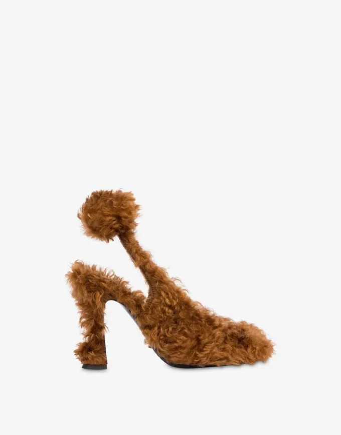 Zapatos de salón de mohair