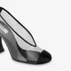 Zapatos de tacón de PVC