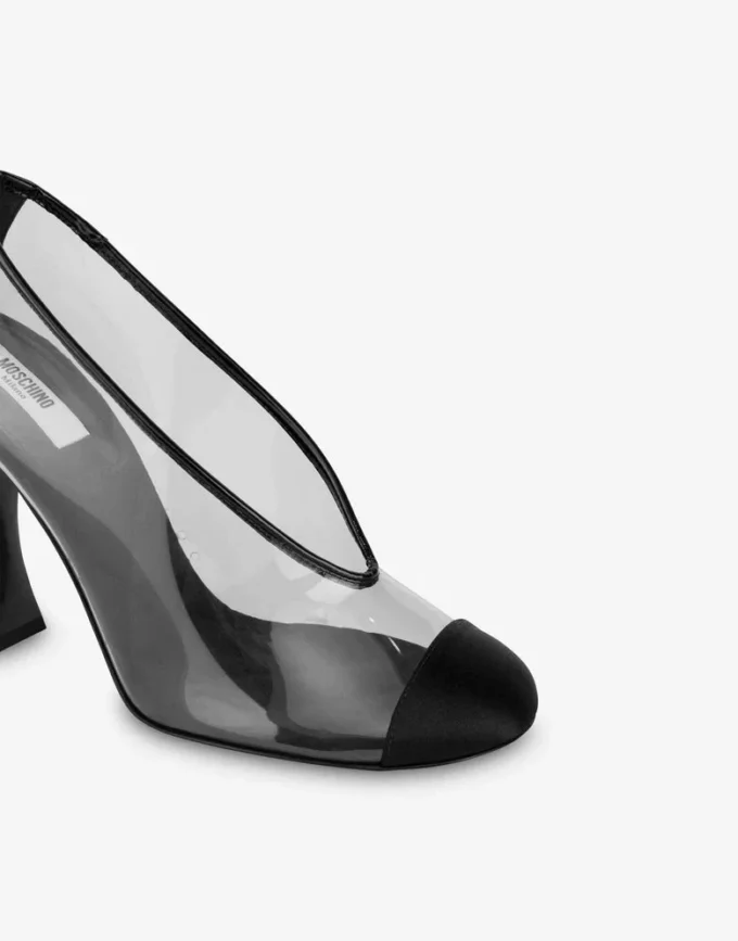 Zapatos de tacón de PVC